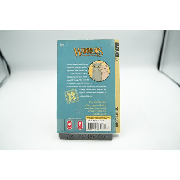 Warriors Graphic Novel Set Vol. 1-3 The Lost Warrior Trilogy Erin Hunter Manga - Picture 9 of 9